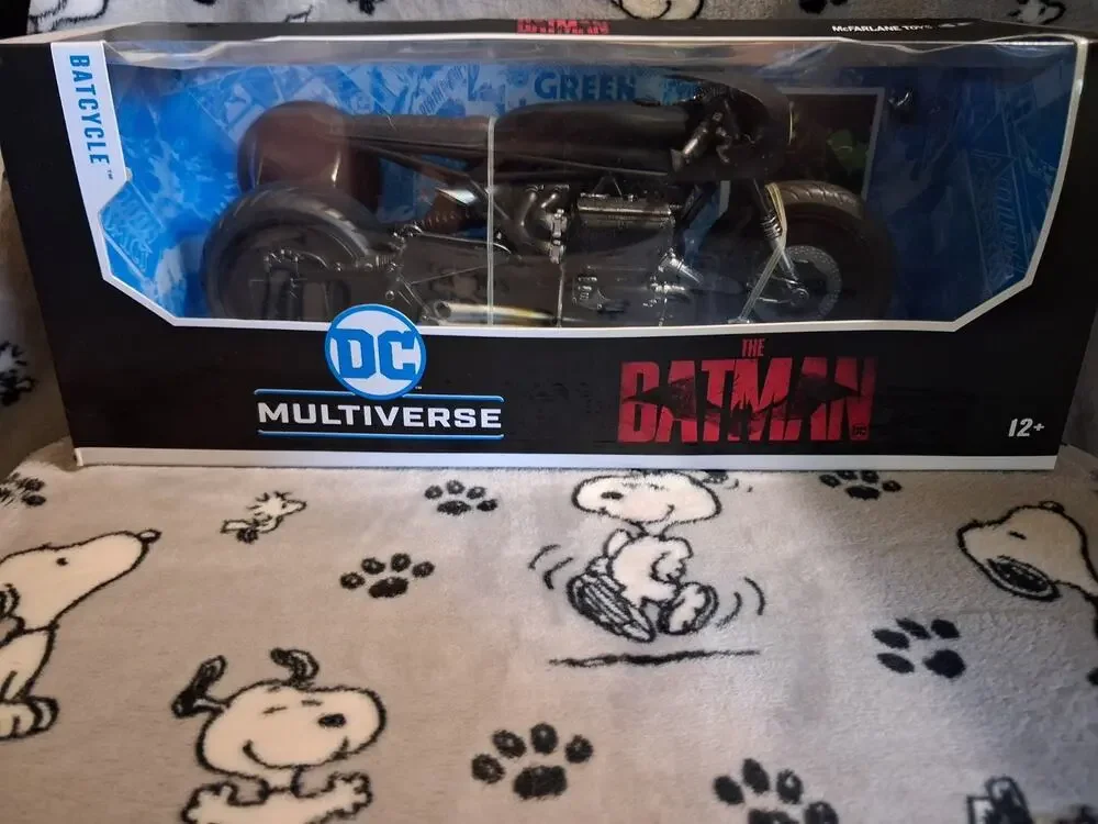 McFarlane DC Multiverse The Batman Movie Batcycle Vehicle